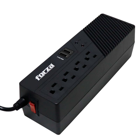 REGULADOR DE VOLTAJE FORZA 1000VA/500W FVR-1011 USB