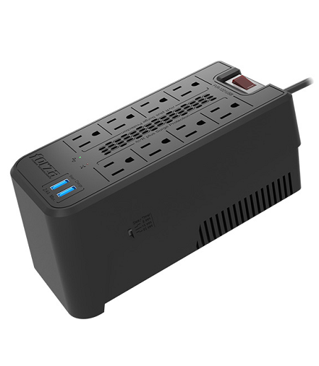 REGULADOR DE VOLTAJE FORZA 1200VA/600W FVR-1221USB