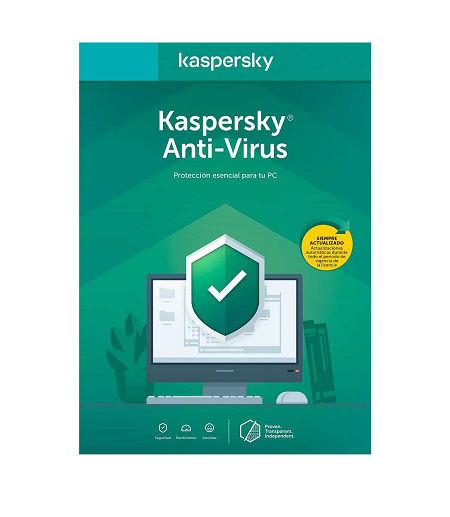 LICENCIA KASPERSKY ANTI-VIRUS 1 DISPOSITIVO - 1 AÑO KL1171DDAFSTP