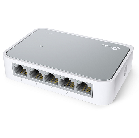 SWITCH TP-LINK 5 PUERTOS TL-SF1005D 10/100MBPS WHITE