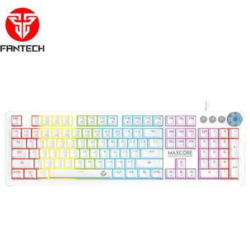 TECLADO MECANICO GAMING FANTECH MAX CORE MK852 SPACE EDITION WH