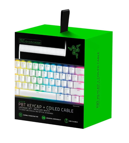 TECLADO GAMING RAZER PBT KEYCAP+COILED RC21-01490900-R3M1