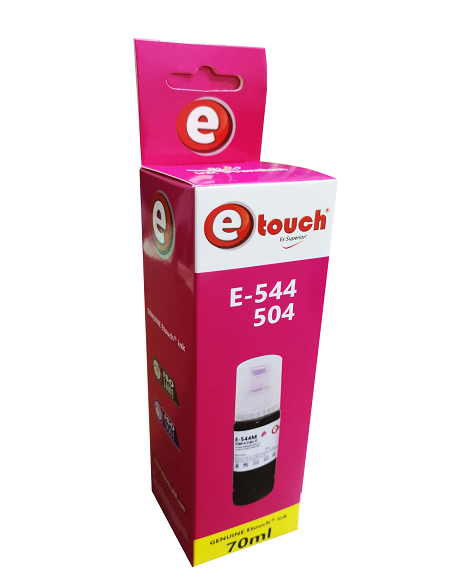 BOTE DE TINTA ETOUCH SERIE E 544/504 EPSON 70ML MAGENTA