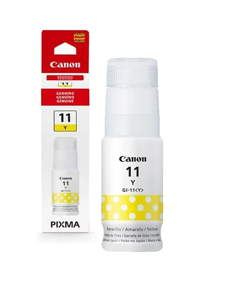 BOTELLA TINTA CANON GI-11 AMARILLO 70ML