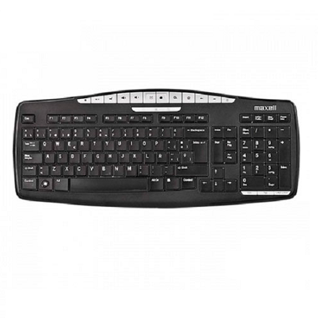 TECLADO MULTIFUNCIONAL USB MAXELL KB-100  ITEM# 346120