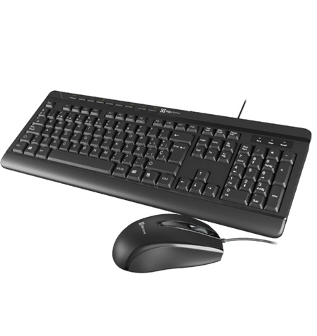 COMBO DE TECLADO Y MOUSE ALAMBRICO KLIPXTREME KCK-251S