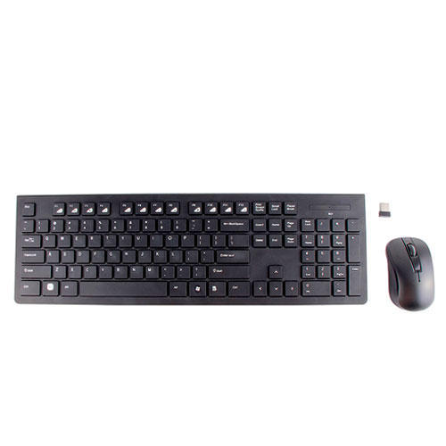 COMBO TECLADO Y MOUSE INALAMBRICO VCOM DK204
