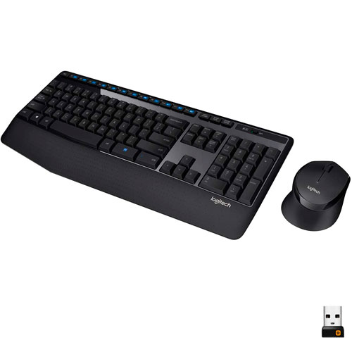 COMBO DE TECLADO Y MOUSE INALAMBRICO LOGITECH MK345