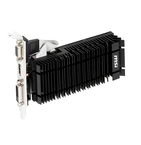 TARJETA DE VIDEO MSI NVIDIA GE FORCE GT 730 2GB GDDR3 N730K-2GD3H/LPV1