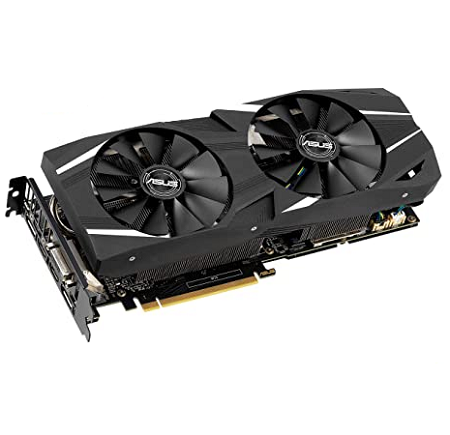 TARJETA DE VIDEO ASUS GEFORCE 6GB DUAL /RTX2060-O6G-EVO/ GDDR6/ 90YV0CH2-M0AA00