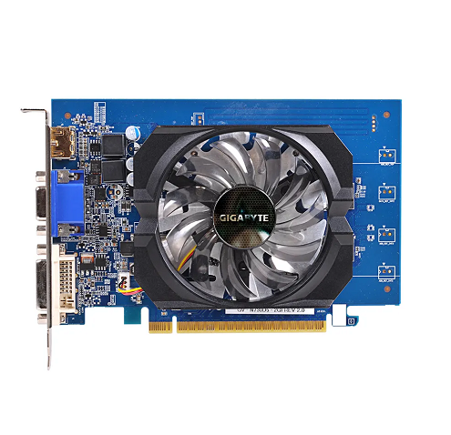 TARJETA DE VIDEO GIGABYTE NVIDIA GEFORCE GT 730 2GB GDDR5 GV-N730D5-2GL 