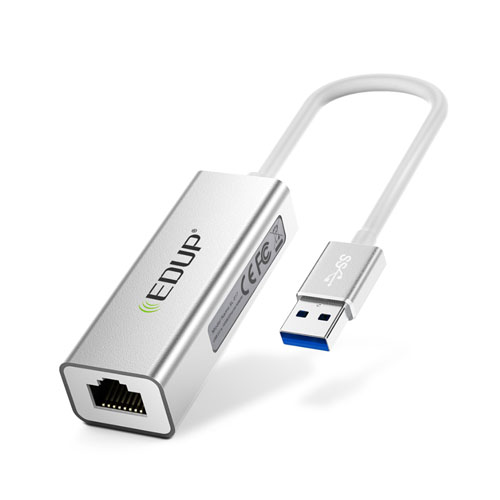 HUB USB 3.0 A GIGABIT ETHERNET EDUP EP-9611 10/100/1000 Mbps