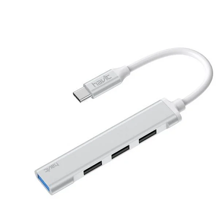 HUB HAVIT HB41 TYPE-C TO USB 2.0 USB 3.0 / 4 EN 1
HVHB-HB41-SR