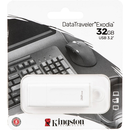 MEMORIA USB KINGSTON EXODIA DATATRAVELER 32GB 3.2 KC-U2G32-5R/32GB 