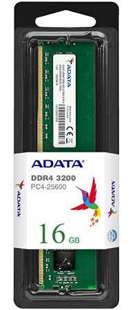 MEMORIA RAM ADATA DDR4, 3200MHZ 16GB AD4U320016G22-SGN 