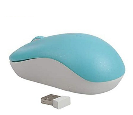 MOUSE INALAMBRICO MEETION R545 CYAN