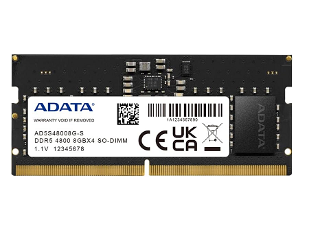 MEMORIA RAM ADATA DDR5 4800 MHz 8GB/ AD5S48008G-S