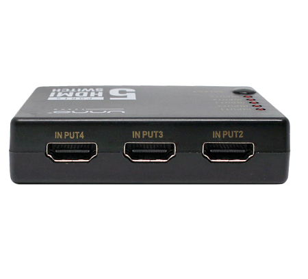 SWITCH HDMI 4K DE 5 PUERTOS HB1203BK